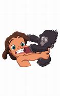 Image result for Tarzan Little Gorilla