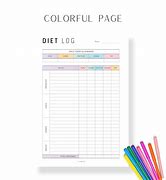 Image result for Nutrition Diary Template