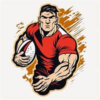 Image result for Cool Rugby Drawings