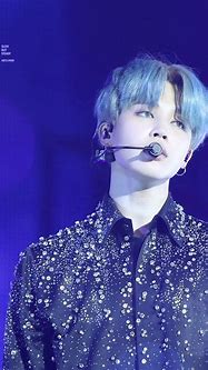 Image result for BTS Jimin Blue Hair