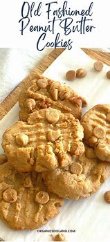 Image result for Old-Fashioned Peanut Butter Cookies Chewy