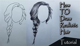 Image result for How to Draw Hair Braids