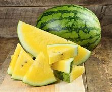 Image result for Yellow Meated Watermelon