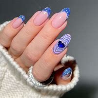 Image result for Blue Velvet Nails