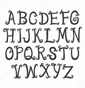 Image result for Stylish Alphabat Font