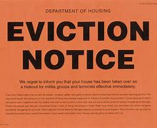 Image result for Funny Eviction Notice