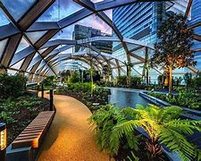 Image result for Crossrail Place Roof Garden Photos 1920X1080