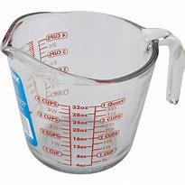 Image result for 3 4 Measuring Cup Equals