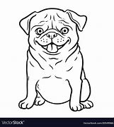 Image result for Thanksgiving Pug Black and White