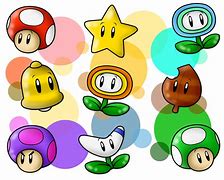 Image result for Super Mario Power-Ups PNG