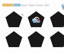 Image result for Paper Plate Soccer Ball Craft