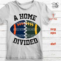 Image result for House Divided NFL Free SVG