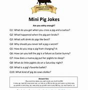 Image result for Pig Jokes Kids