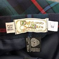 Image result for Kilt Scottish Plaid Flannel