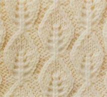 Image result for Knit Leaf Lace Pattern