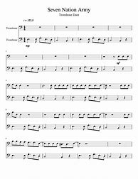 Image result for 7 Nation Army Tuba Sheet Music