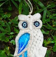 Image result for Owl Garden Ornaments Hollow