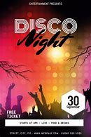 Image result for Disco Backdrop Template Flyer