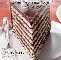 Image result for Mille Crepe Cake