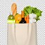 Image result for Grocery Bag Cartoon Plastic