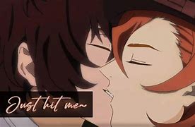 Image result for Chuuya and Dazai Kiss