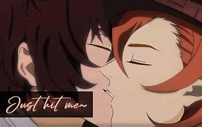 Image result for BSD Dazai X Chuuya Kiss