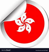 Image result for Black Hong Kong Flag Sticker