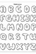 Image result for How to Draw Bubble Letters