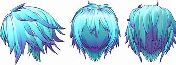 Image result for White Anime Hair PNG