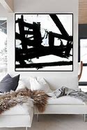 Image result for Black Abstract Canvas Wall Art