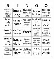 Image result for Getting to Know Bingo