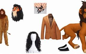 Image result for Lion King Scar Adult Costume Onesie