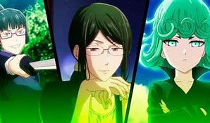 Image result for Anime Girl with Green