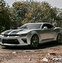 Image result for Camaro 5th Gen Black with Silver Stripes