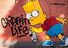 Image result for Bart Graffiti