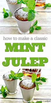 Image result for Mint Julep Cocktail Recipe