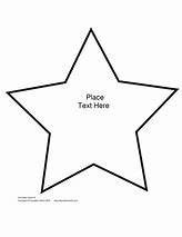 Image result for Star Shape Cut Out