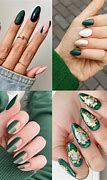 Image result for Pink Green Nails