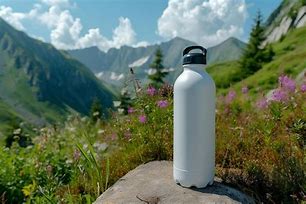 Image result for Drinking Water in a White Bottle