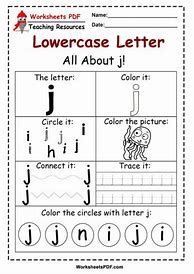 Image result for Letter J Pre-K