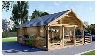 Image result for 10 X 20 Log Cabin