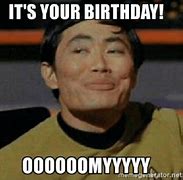 Image result for Star Trek Birthday Meme