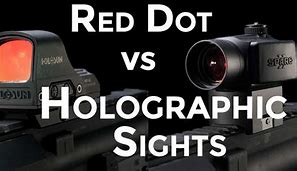 Image result for Reflex Sight vs Red Dot