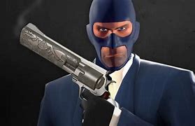 Image result for TF2 Spy Holding Revolver