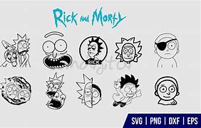 Image result for Rick and Morty Shirt SVG