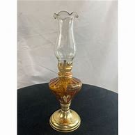 Image result for Amber Glass Oil Lamp