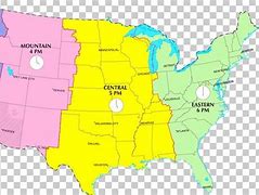 Image result for Pacific Time Zone Map