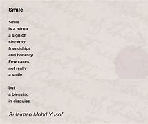 Image result for Ryming Poems On Smile