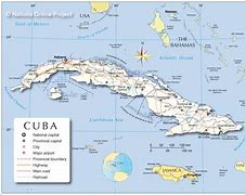 Image result for Cuba Capital City Map