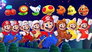 Image result for Super Mario World All Power UPS